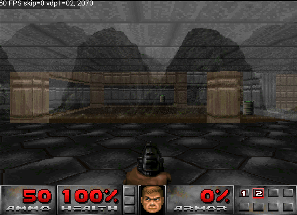 Doom: walls becoming see-through